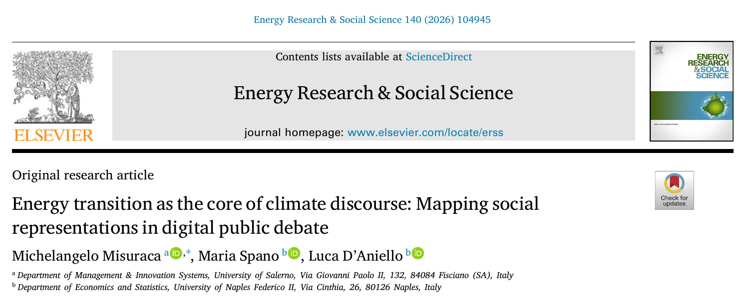 Energy transition as the core of climate discourse: Mapping social representations in digital public debate — Energy Research & Social Science
