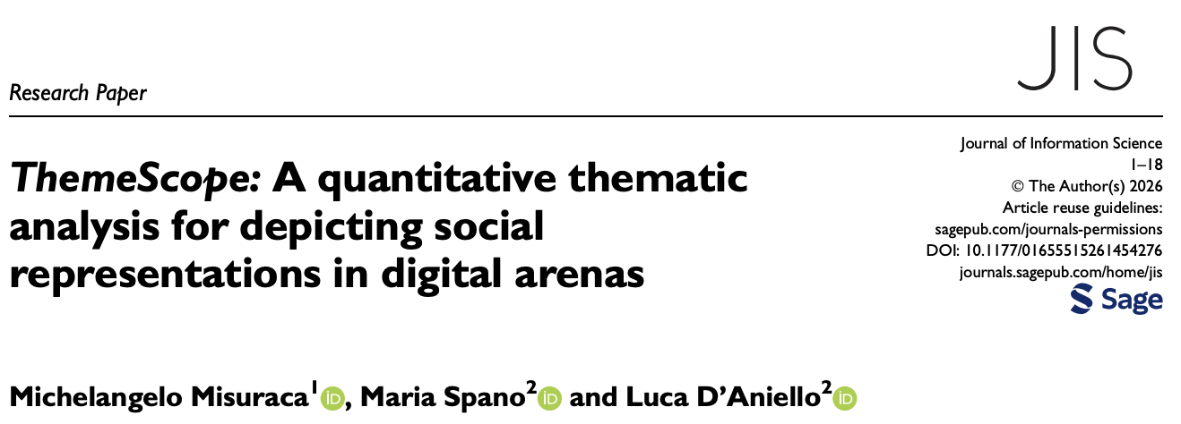 ThemeScope paper in Journal of Information Science